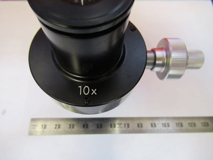 NIKON JAPAN FILAR EYEPIECE MICROMETER OPTICS MICROSCOPE PART AS PICTURED V8-B-66