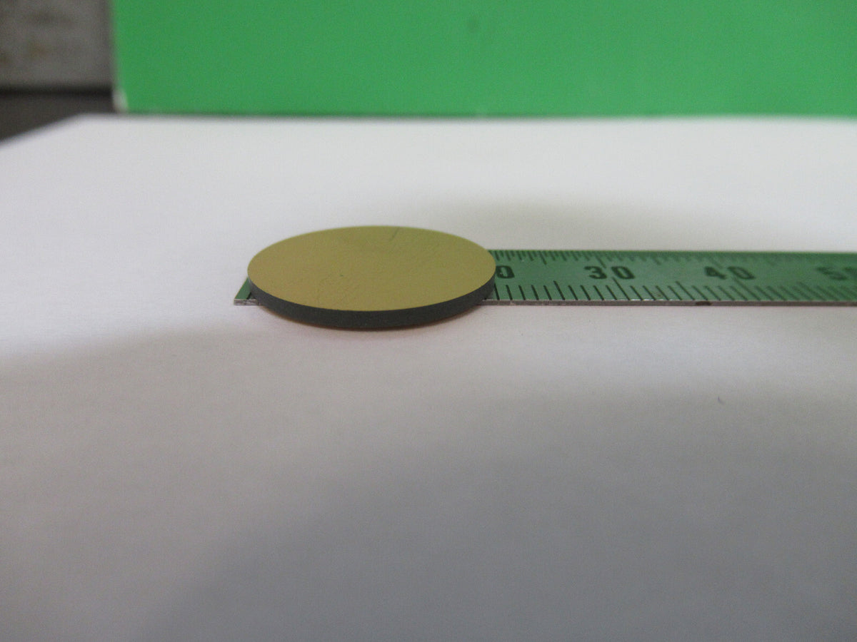 Blank Piezoelectric Quartz Crystal X-cut Gold Plated Piezo Sensor