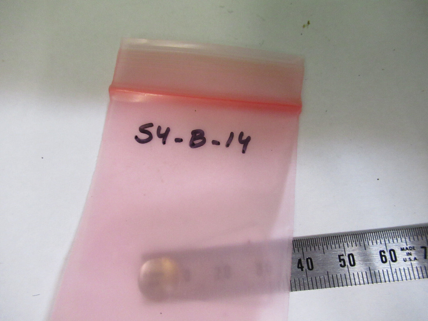 OPTICAL  WEIRD LENS PLANO CONVEX TOOL GLASS OPTICS AS PICTURED S4-B-14