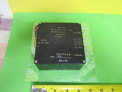 DC to DC Regulated Power Supply GRC-206 Avionics