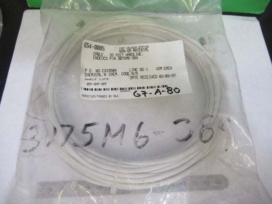 CABLE 3075M6-384 MEGGITT ENDEVCO HARDLINE 10-32 HIGH TEMPERATURE SENSOR G7-A-80