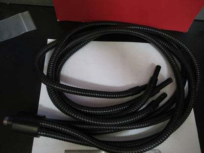 FOSTEC ILLUMINATOR LIGHTGUIDE FOUR ENDS MICROSCOPE PART AS PICTURED S3-B-11