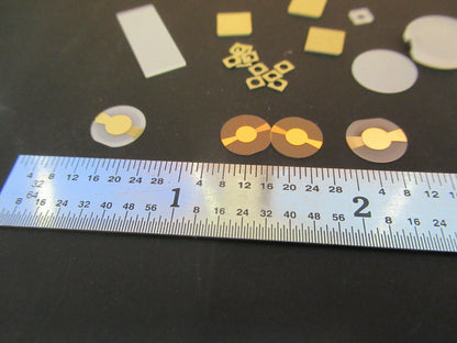 LOT ASSORTED PIEZO QUARTZ PIEZOELECTRIC BLANKS ULTRASONIC SENSOR &FT-1-A-97