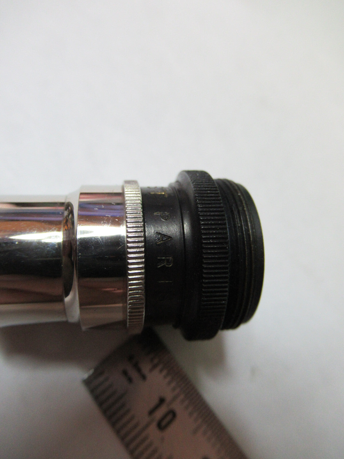 ANTIQUE NACHET PARIS "3" OBJECTIVE LENS MICROSCOPE PART AS PICTURED X2-A-08