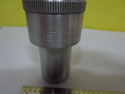 MICROSCOPE PART EYEPIECE VIEWFINDER BAUSCH LOMB 10X OPTICS AS IS BIN#P7-34