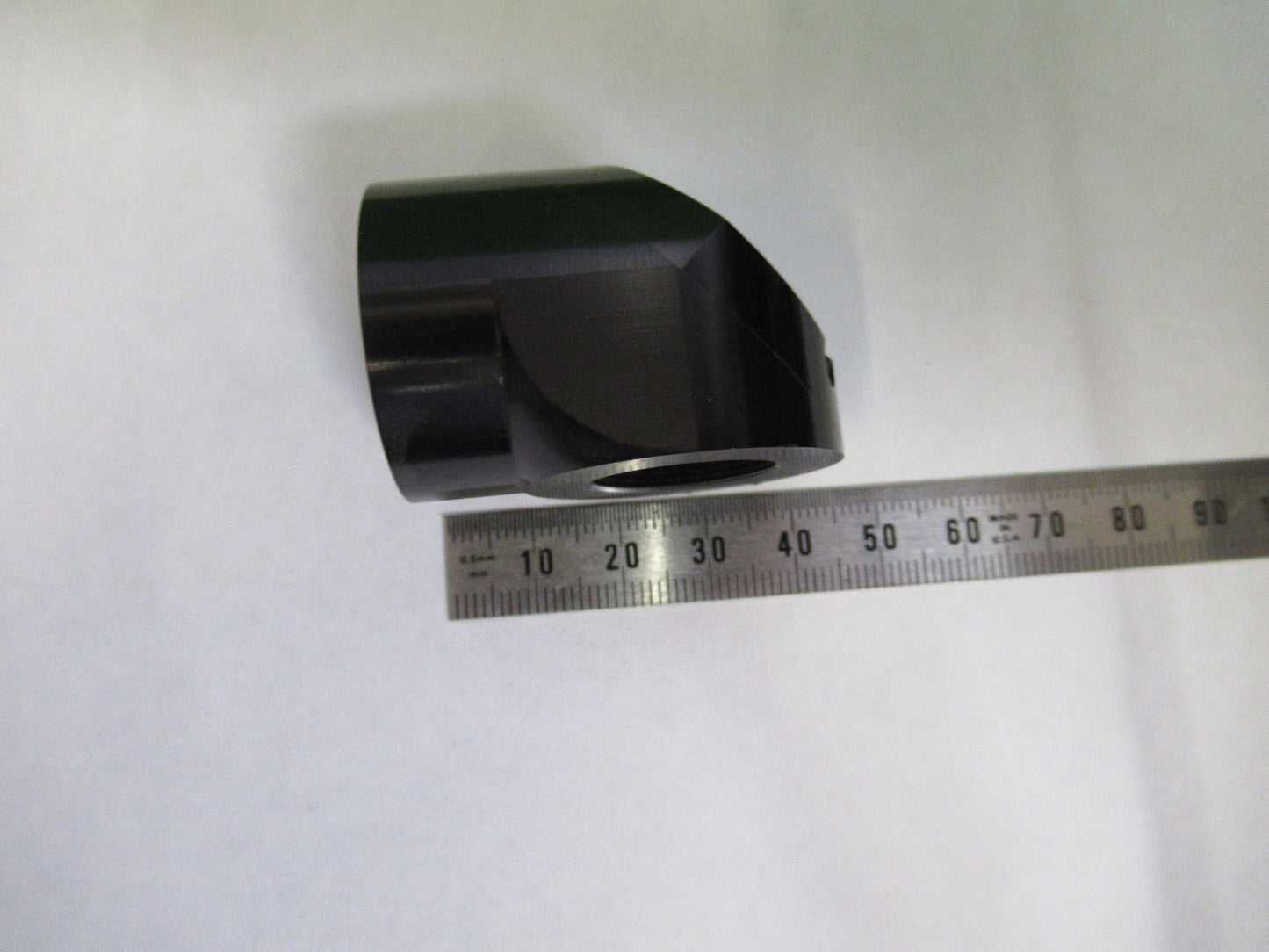 OPTICAL 90 deg MIRROR OPTICS MICROSCOPE PART AS PICTURED U8-A-52