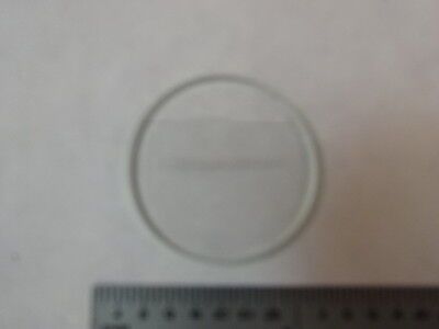 OPTICAL MICROSCOPE RETICLE 24 mm DAMETER OPTICS AS PICTURED &J8-B-05