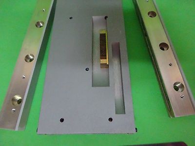 MICROSCOPE PART POLYVAR REICHERT LEICA STAGE MECHANISM PIECES AS IS BIN#W2-06