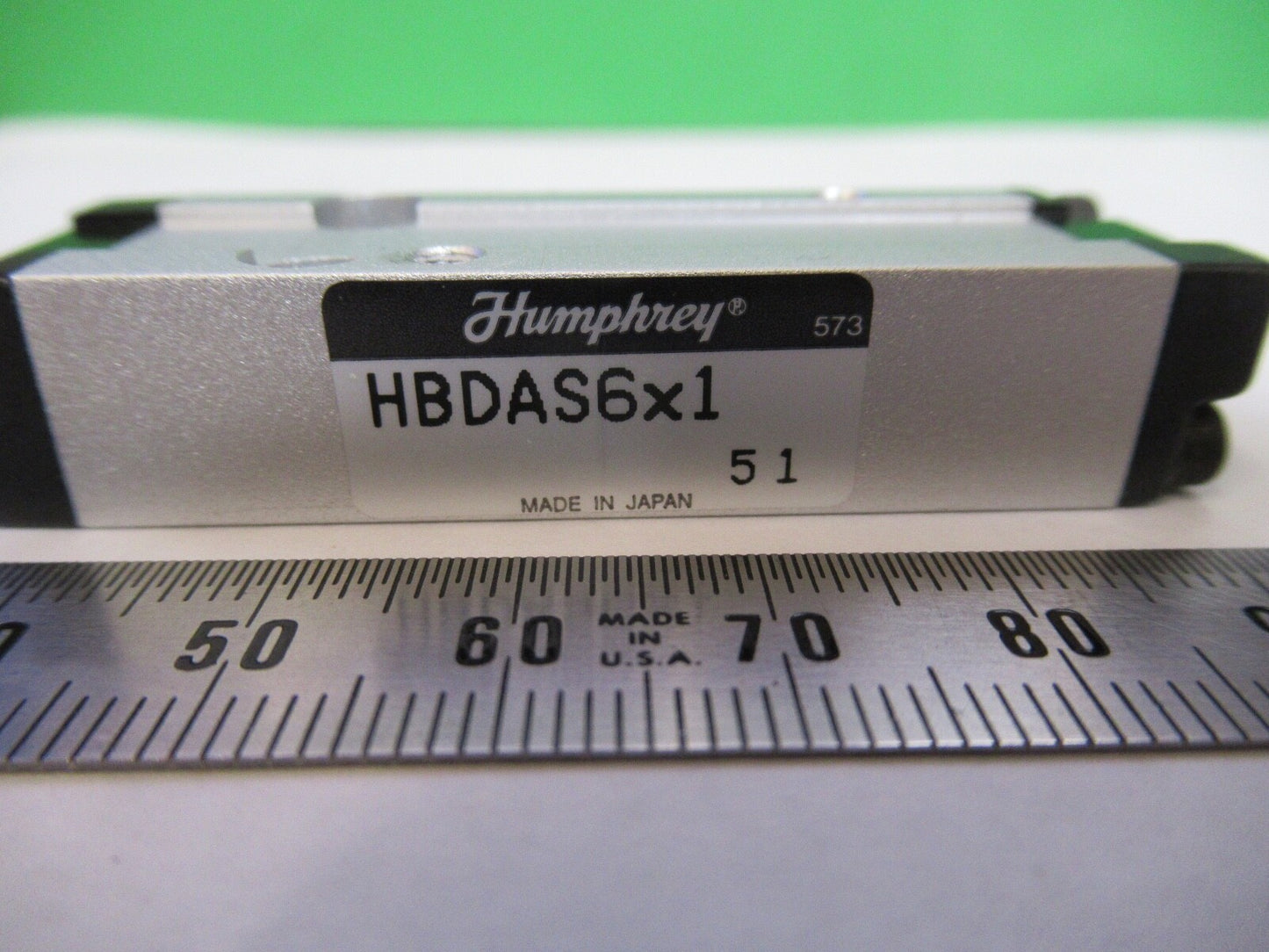 HUMPHREY HBDA6X1 PNEUMATIC MINI ACTUATOR CONTROL AUTOMATION AS PICTURED Q9-FT-96