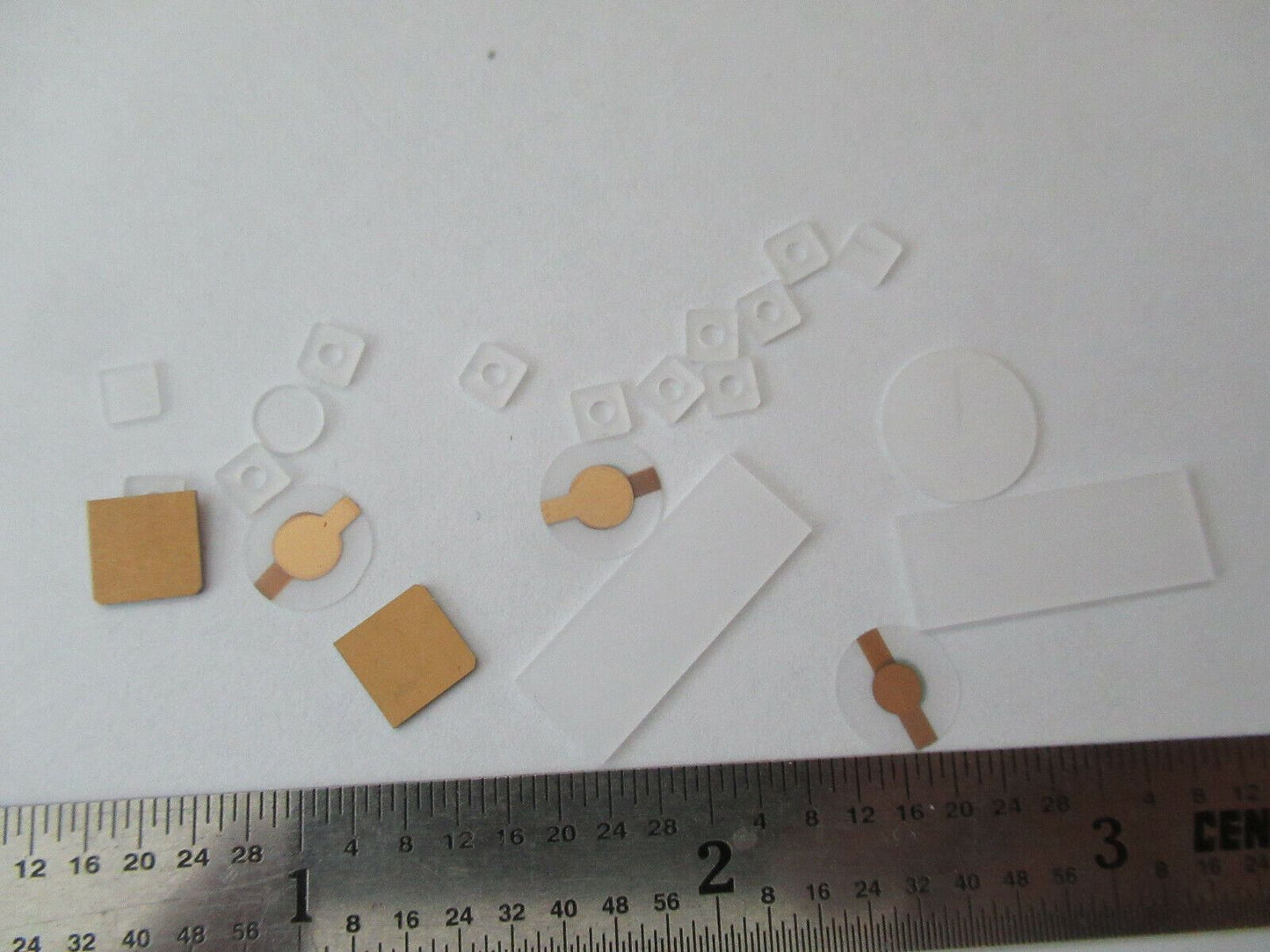 LOT BLANK PIEZOELECTRIC QUARTZ CRYSTAL X- Y- YX-CUT PIEZO SENSOR AS PIC #F5-A-60