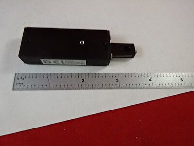 OPTICAL MINI STAGE SLIDE POSITIONING DCI OPTICS AS IS BIN#L9-B-19