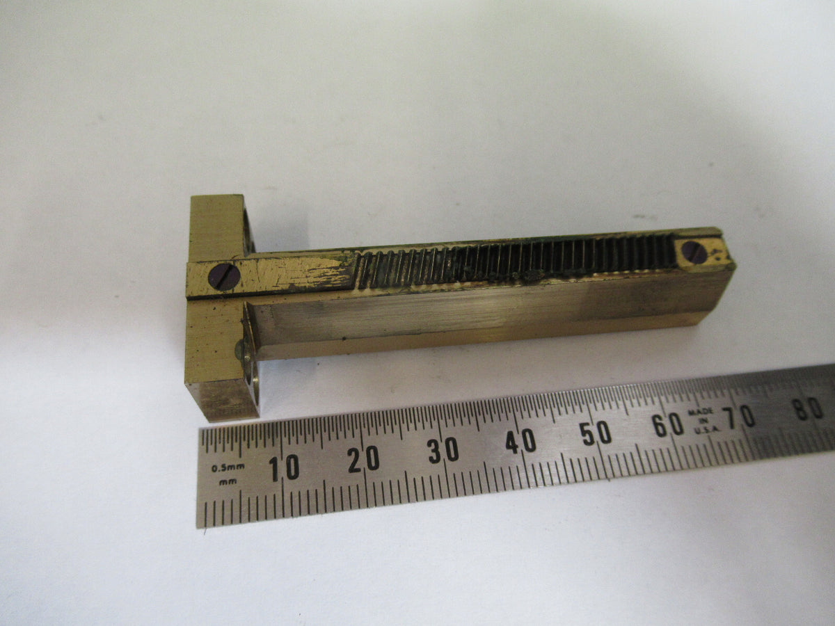 Antique Carl Zeiss AG Jena Germany Brass Gear Microscope Part