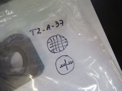AUS JENA GERMANY HUGE SLIDE RETICLE GRID MICROSCOPE PART AS PICTURED T2-A-37