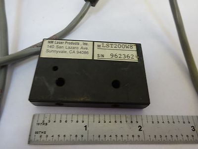 OPTICAL NM LASER PRODUCTS SHUTTER LASER OPTICS AS IS BIN#J6-B-02