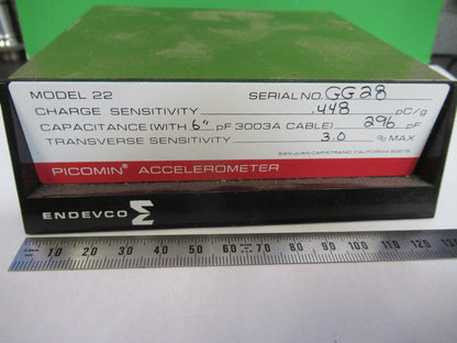 Endevco Meggitt Picomin Model 22 + Cable Accelerometer