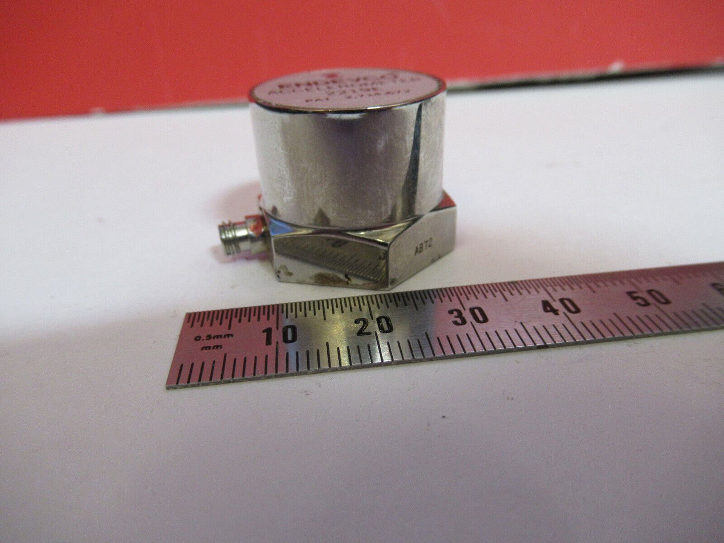 ACCELEROMETER ENDEVCO MEGGITT 2219E  100 pC/g VIBRATION SENSOR AS PIC F8-C-29