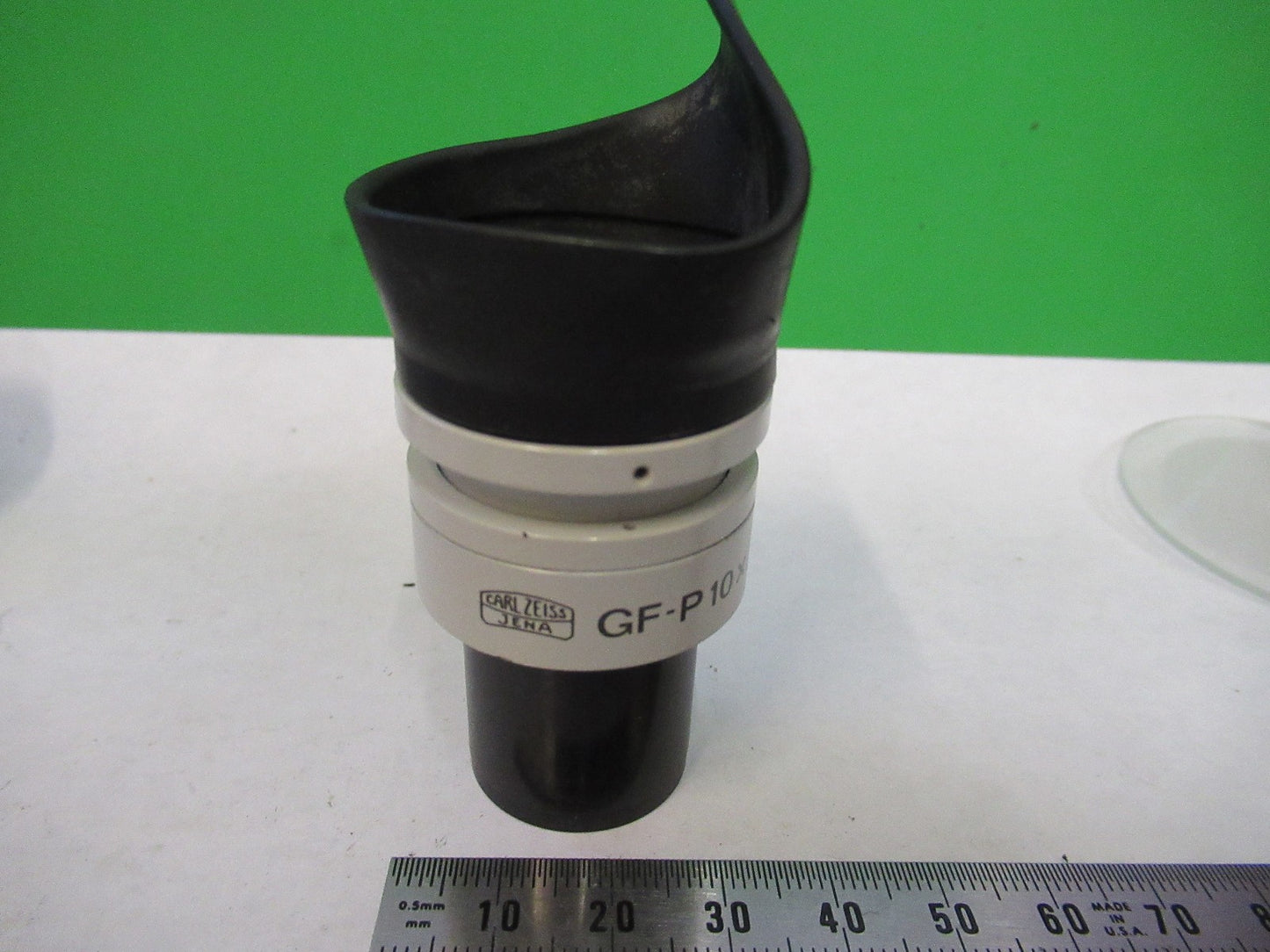 CARL ZEISS GERMANY 10X GF-P EYEPIECE OPTICS MICROSCOPE PART AS PICTURED V8-B-01