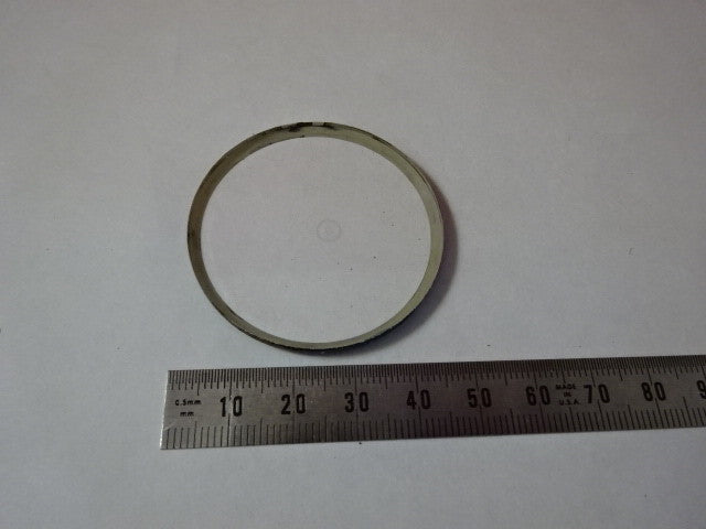 OPTICAL COLLIMATOR WINDOW TARGET GLASS OPTICS AS IS &U7-A-14B