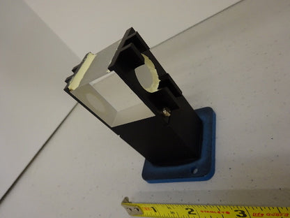 MICROSCOPE PART POLYVAR REICHERT LEICA PRISM CUBE HEAD OPTICS AS IS #AK-23