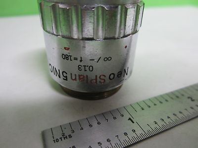 OLYMPUS OBJECTIVE NEOSPLAN NIC 5X INFINITY MICROSCOPE PART OPTICS BIN#25-14-10