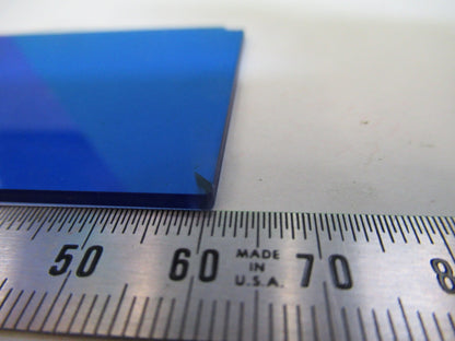 Bausch & Lomb Glass Blue Glass Filter Microscope Part