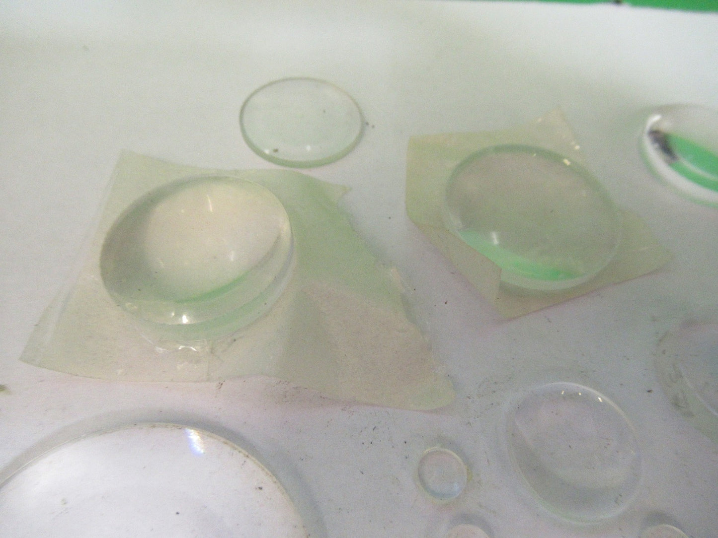 LOT OPTICAL GLASS LENSES ASSORTED LASER OPTICS NICE AS PICTURED U9-A-47