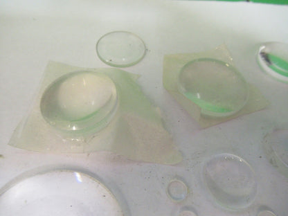 LOT OPTICAL GLASS LENSES ASSORTED LASER OPTICS NICE AS PICTURED U9-A-47