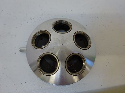 MICROSCOPE PART NOSEPIECE BAUSCH LOMB WITHOUT OPTICS AS IS WILD BIN#TA-1-4-K