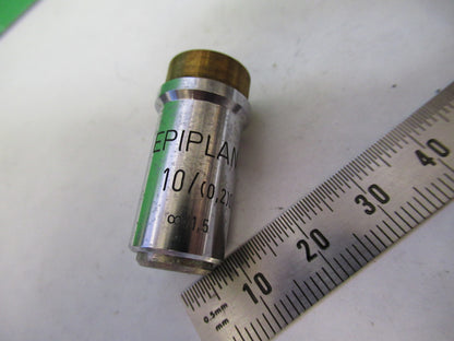 CARL ZEISS OBJECTIVE 10X EPIPLAN MICROSCOPE PART OPTICS AS PICTURED X9-B-83