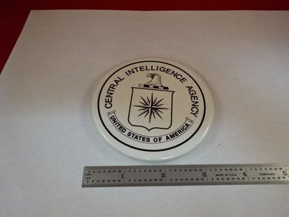 Collectable Glass Coaster Cia Central Intelligence Agency