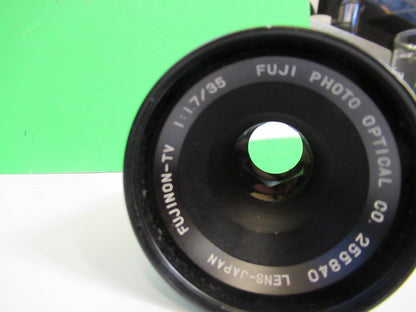 LENS JAPAN FUJINON-TV FUJI PHOTO OPTICAL 1:1.7/35 OPTICS X5-A-50