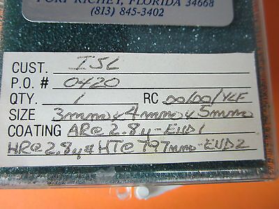 OPTISCHE LASEROPTIK MIT BESCHICHTETER LINSE WIE IST BIN#D3-08