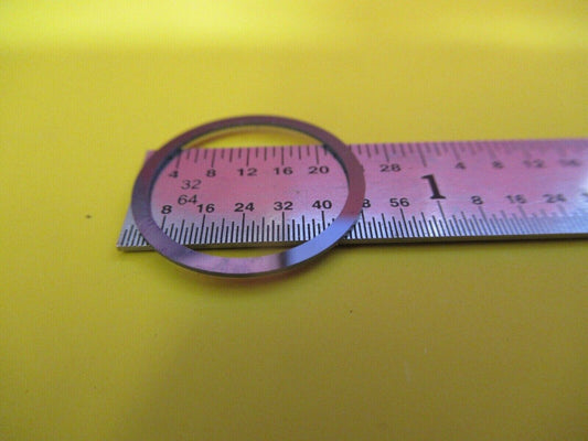 SILICON WAFER RING 500um thick WEIRD SINGLE CRYSTAL BLANK AS PICTURED &FT-6-113