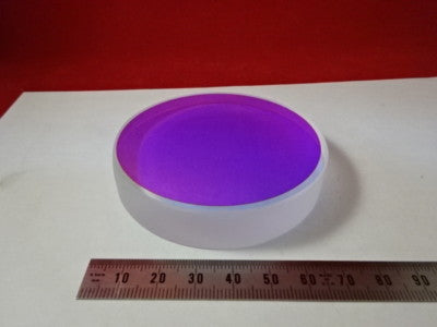 Optical Flat Fused silica 3" Dia Dichroic Mirror 1/10 Wave Laser Optics