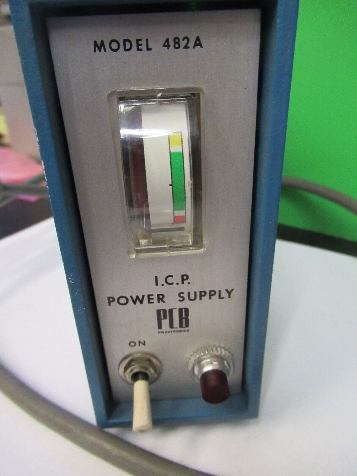 PCB PIEZOTRONICS 482A ICP P.S. ACCELEROMETER VIBRATION SENSOR AS PIC #5-B-20