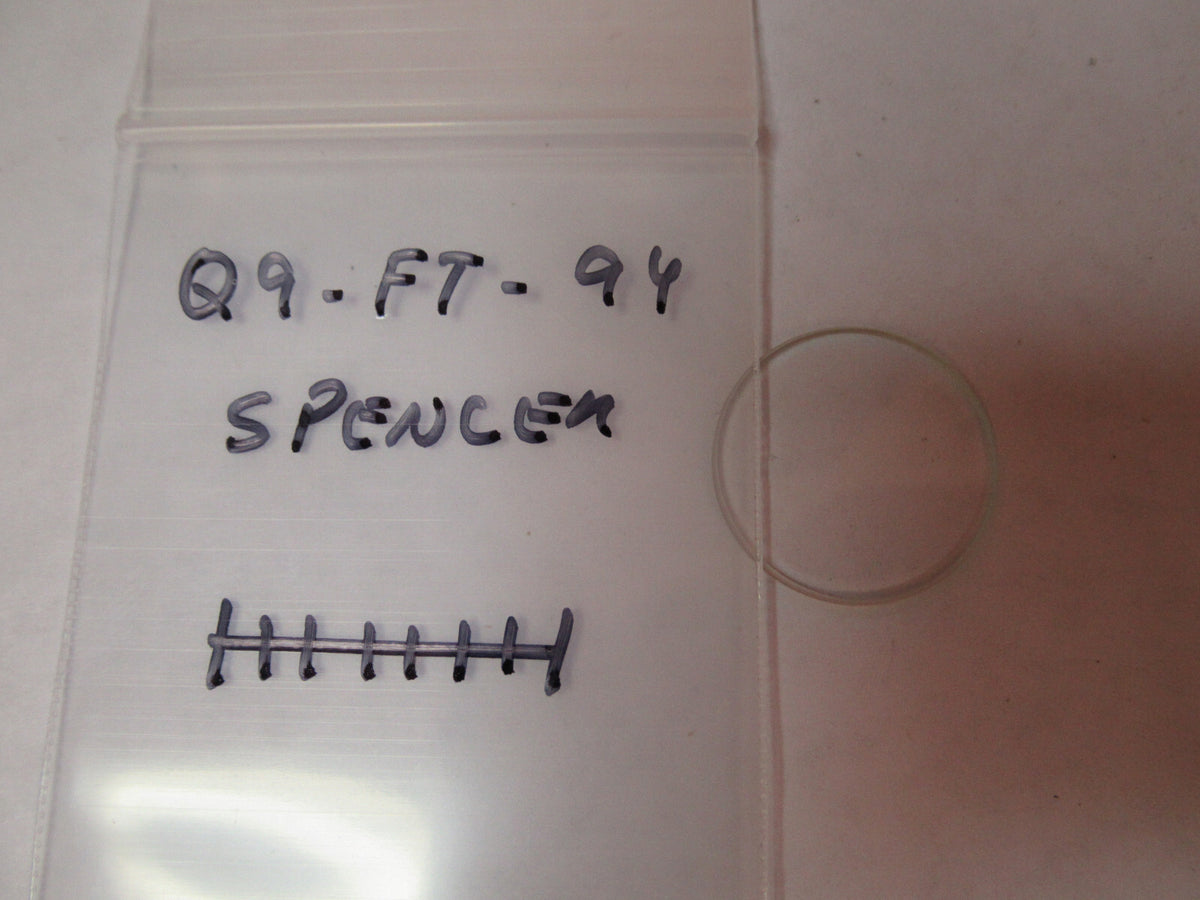 SPENCER RETICLE MICROMETER MICROSCOPE PART AS PICTURED Q9-FT-94