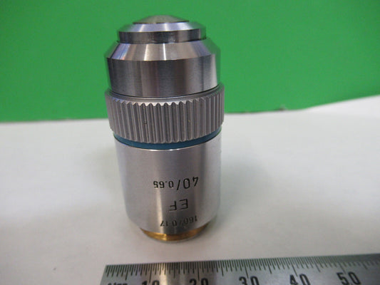 Ernst Leitz Germany Objective Ef 40X /160 Microscope Part Optics