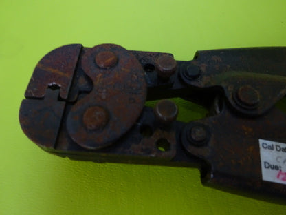 FOR PARTS AMP CRIMPING TOOL [rusty] AS IS #TA-3