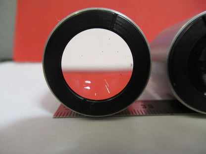 PAIR BAUSCH LOMB 10X WF LAB EYEPIECE OCULAR MICROSCOPE PART As Pictured V7-A-27