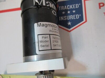 MAGMOTOR 21626 STEP ELECTRIC MOTOR AUTOMATION STEPPER AS PICTURED &15-A-05