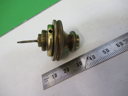 BRASS SPENCER ANTIQUE SPRING ADJUST MICROSCOPE PART AS PICTURED G8-A-18