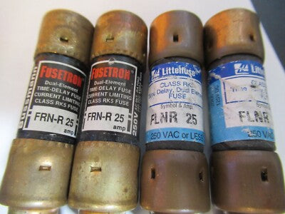 Lot Industrial Fuses Fuse FRN-R-25