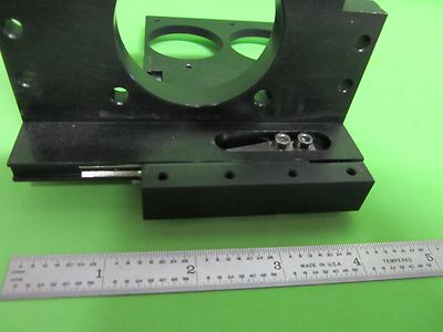 MICROSCOPE PART POLYVAR REICHERT LEICA LENS SLIDE HOLDER HEAD AS IS BIN#S2-04