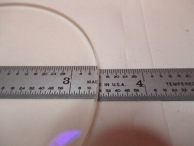 OPTICAL MIL SPEC BK7 FLAT PLATE LENS LASER OPTICS AS PICTURED &FT-5-35