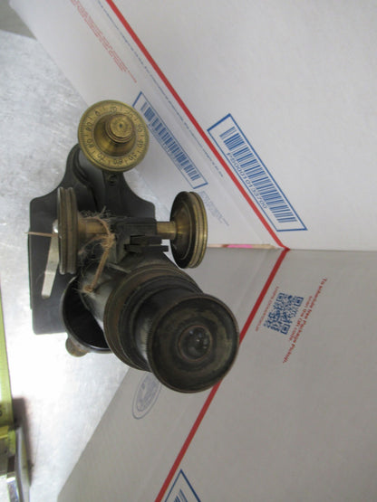 FOR PARTS OR REPAIR ANTIQUE SPENCER MICROSCOPE BAUSCH OBJECTIVES circa 1890 LOB