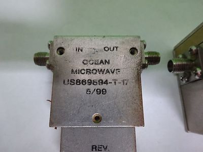 RF MICROWAVE  FREQUENCY LOT CIRCULATORS SONOMA OCEAN MODULES  AS IS BIN#Y3-H-27