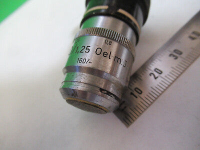 Carl Zeiss AG Germany 100X /160 Objective Lens Microscope Part