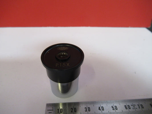 OLYMPUS JAPAN EYEPIECE OCULAR P15X  MICROSCOPE PART As Pictured S8-B-60