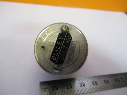 BLILEY RESONATOR QUARTZ CRYSTAL VF1 VARIABLE FREQUENCY AS PICTURED Y1-A-33