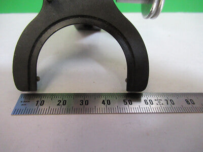 SPENCER AO ANTIQUE BRASS CONDENSER SUPPORT MICROSCOPE PART AS PICTURED &3-C-25